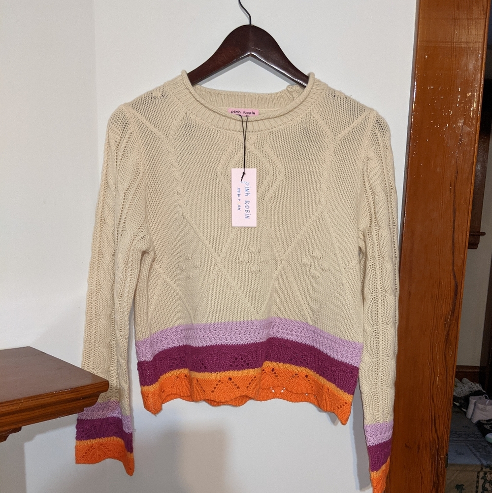 Colorful Knit Sweater
